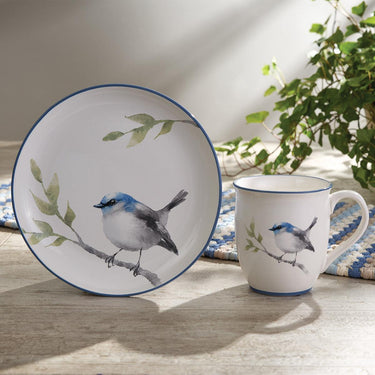 Williamsburg Aviary Salad Plate Set of 4 Park Designs - The Fox Decor